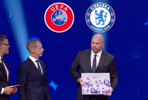 Chelsea nhận giải đặc biệt tại lễ bốc thăm Champions League