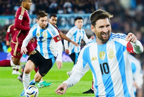 Messi nhận 'điểm 10' ở trận cuối tại Argentina