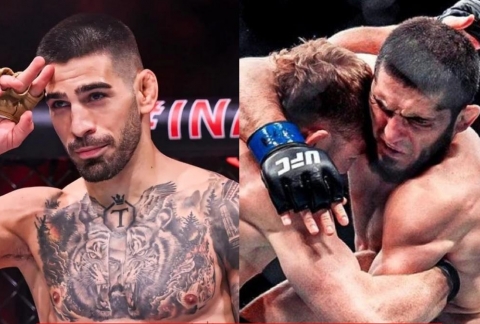 Ilia Topuria thách thức Islam Makhachev sau UFC 322