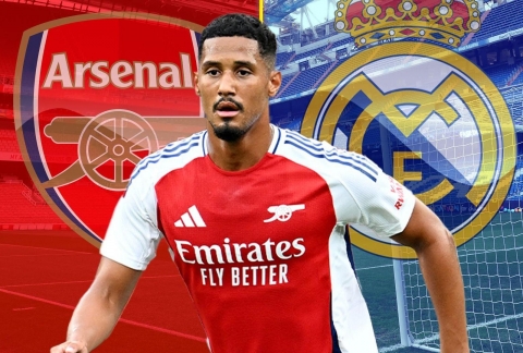Real Madrid đề xuất đổi ngôi sao lấy William Saliba của Arsenal