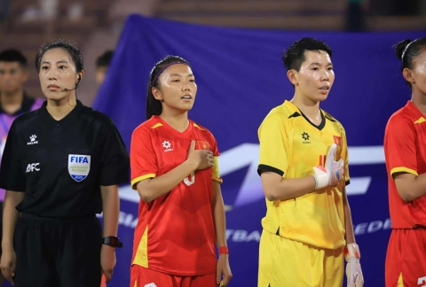 Trực tiếp nữ Việt Nam 0-0 UAE: Ép sân