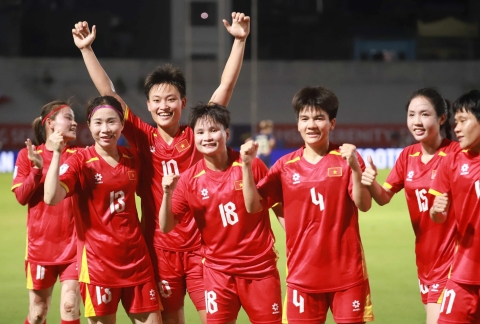 Trực tiếp nữ Việt Nam 1-0 nữ Thái Lan: Đẳng cấp lên tiếng