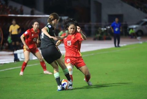 Trực tiếp nữ Việt Nam 0-2 nữ Australia: Quá khó