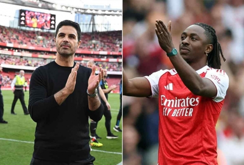 Eberechi Eze và màn lật mặt 'nhanh như chớp' với Tottenham để đến Arsenal