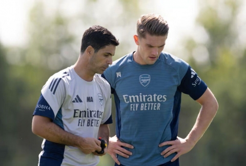 Arteta chốt hàng công mới lạ cho Arsenal trước đại chiến Liverpool