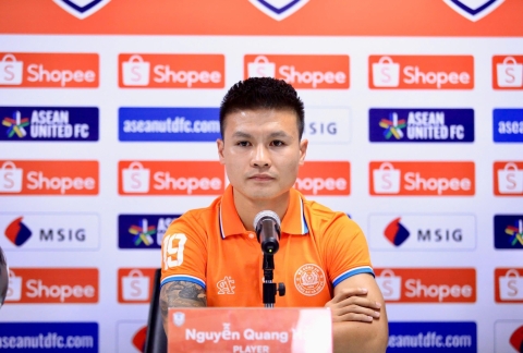 Quang Hải: 'CAHN sẽ mang Cúp vô địch về Việt Nam'