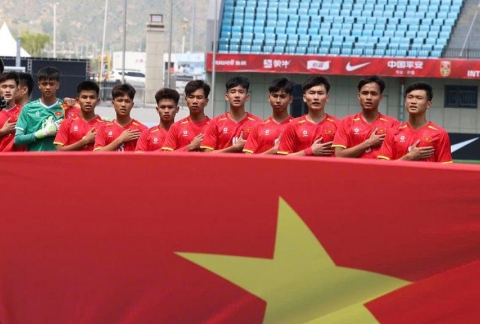 U16 Việt Nam hoà không tưởng Trung Quốc