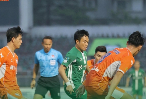 Trực tiếp Bình Phước 0-1 Đà Nẵng: Bàn thắng cực bất ngờ