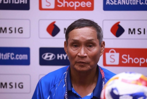 HLV Mai Đức Chung: 'Trận này khiến tôi nhớ tới chung kết SEA Games 2003'