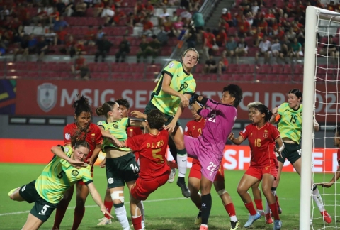 Trực tiếp Myanmar 0-0 Úc: Bế tắc
