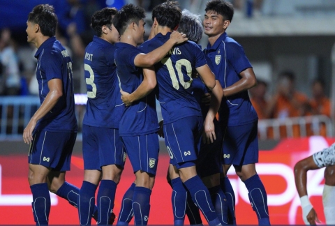 Trực tiếp Thái Lan 2-0 Fiji: Áp đảo hoàn toàn