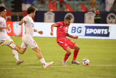 Trực tiếp CAHN 0-0 Cebu: Không có phạt đền