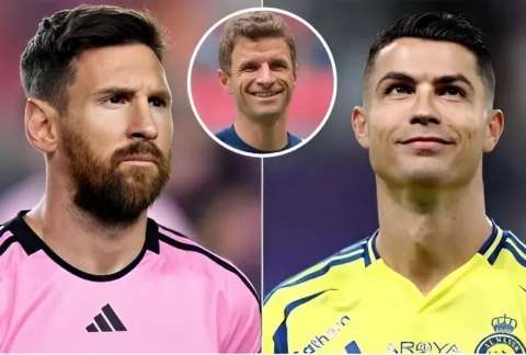 Thomas Muller: 'Hồi trẻ tôi chọn Ronaldo, nhưng càng có tuổi lại càng thích Messi'