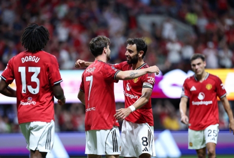 Hòa Everton, HLV Amorim giúp MU vô địch Premier League