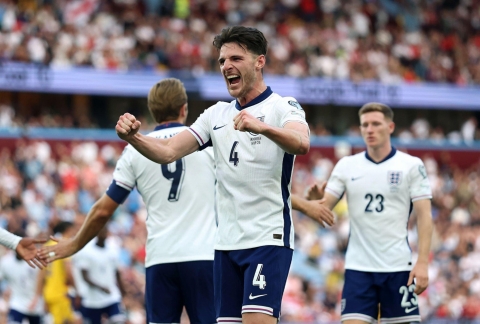 Declan Rice lập công, Anh thắng dễ Andorra