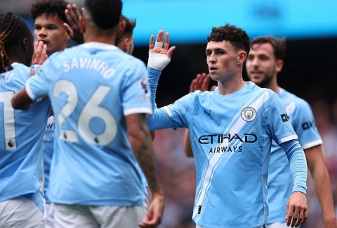 Trực tiếp Man City 3-1 Burnley: Cách biệt nhân đôi