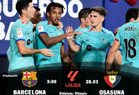 Nhận định Barca vs Osasuna: Chiến thắng cách biệt