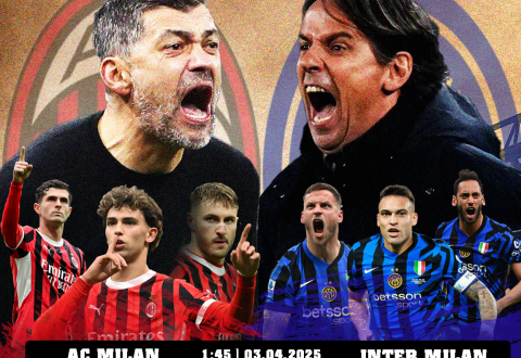 Nhận định AC Milan vs Inter Milan: Khoảng cách tối thiểu?
