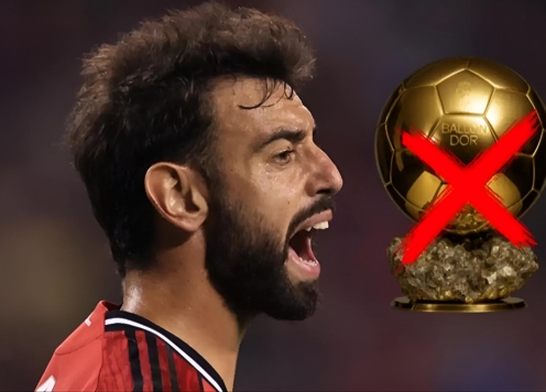 Bị gạch tên, Bruno Fernandes thốt lên 1 điều về Quả bóng Vàng 2025