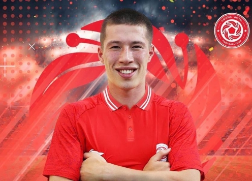 Tiền đạo Việt kiều Anh gia nhập CLB Thể Công Viettel