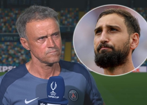 HLV Luis Enrique chính thức lên tiếng về vụ Donnarumma