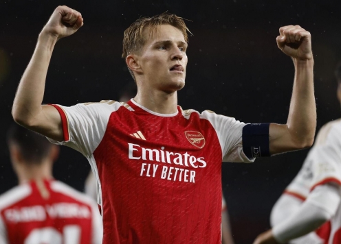 Martin Odegaard báo tin không thể vui hơn cho NHM Arsenal