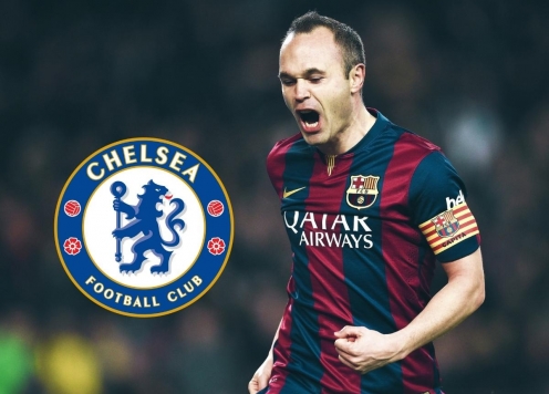 Iniesta gọi huyền thoại Chelsea là 'biểu tượng của bóng đá'