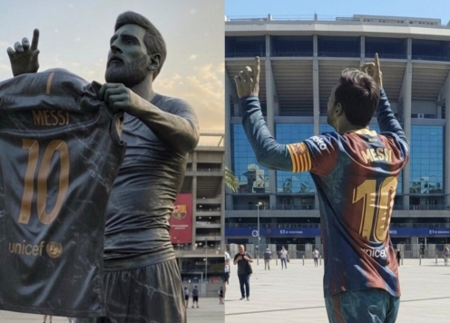 Hai khoảnh khắc của Messi có thể được dựng tượng tại Camp Nou