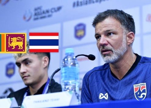 HLV Mỹ: 'Không viện cớ, Thái Lan phải thắng Sri Lanka!'