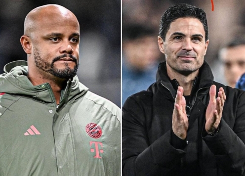 'Huynh đệ tương tàn', Arteta và Kompany đấu trí ở Champions League