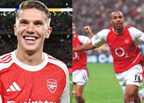 Chưa ra sân, Gyokeres phá luôn kỷ lục của Thierry Henry