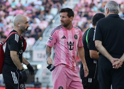 Messi chấn thương, Inter Miami nhọc nhằn vào tứ kết sau loạt luân lưu căng não