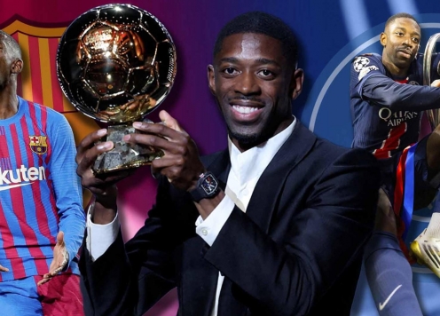 Dembele bất ngờ 'gọi' Barcelona và Messi ngày giành Quả bóng Vàng