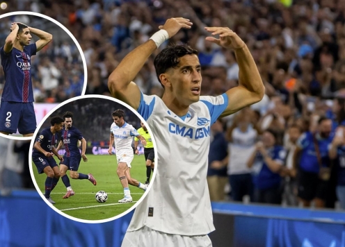 PSG thua sốc Marseille, mất ngôi đầu Ligue 1 ngày Dembele nhận giải QBV