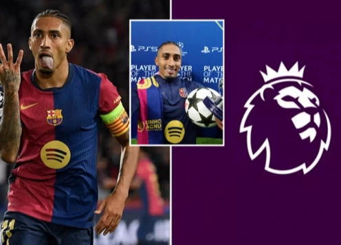 Đề nghị 100 triệu Euro! Raphinha sẽ rời Barca để gia nhập bến đỗ vĩ đại nước Anh?