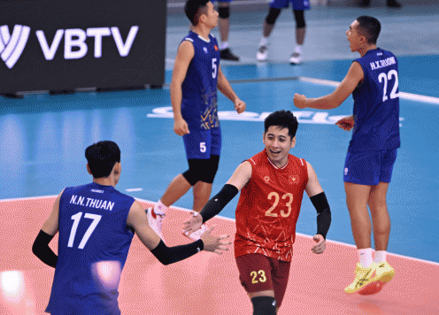 Đội tuyển bóng chuyền nam Việt Nam rời Bahrain an toàn