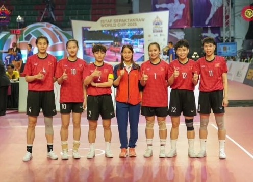 Cầu mây nữ Việt Nam quyết giành vàng tại giải vô địch thế giới 2025
