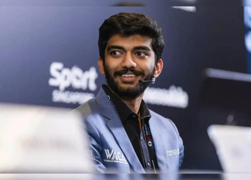 Vua cờ Gukesh bị loại sớm tại World Cup 2025