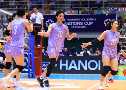 Tuyển bóng chuyền nữ Việt Nam tiếp tục tập huấn tại Vĩnh Long