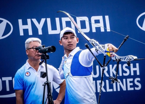 Lê Quốc Phong dừng bước tại giải vô địch bắn cung châu Á 2025