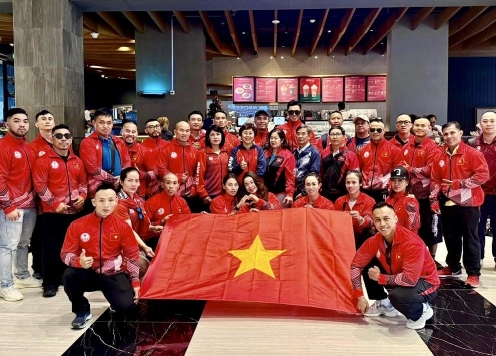 Các lực sĩ Việt Nam giành 10 HCV tại giải vô địch thể hình thế giới 2025
