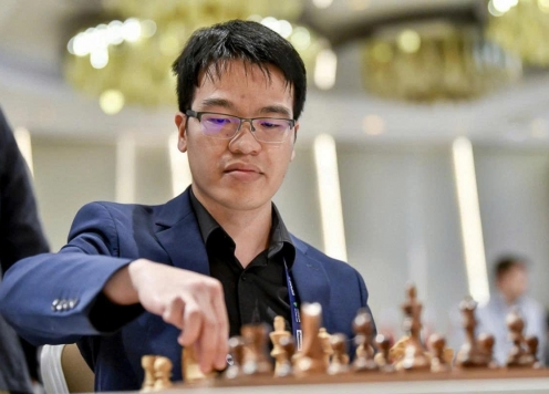 Lê Quang Liêm đạt hiệu suất khủng tại World Cup cờ vua