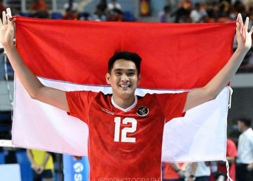 Ngôi sao bóng chuyền Indonesia Rivan Nurmulki chia tay ĐTQG sau SEA Games 33