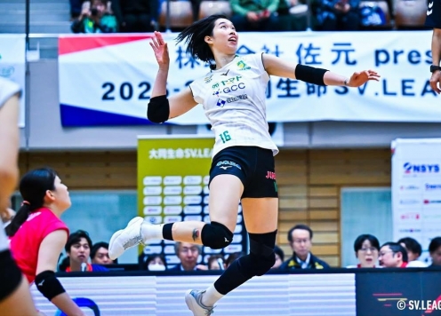 Chủ công Thanh Thúy tiếp tục phong độ ghi điểm siêu hạng