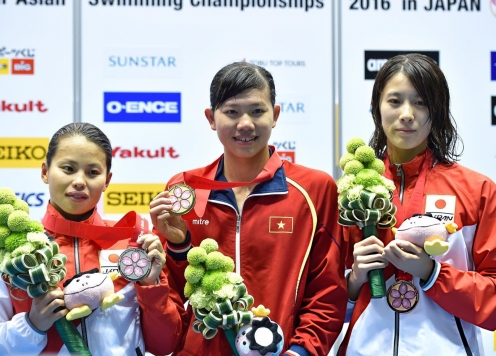 Nguyễn Thị Ánh Viên tạo cú sốc ở sân chơi tầm cỡ, làm nên lịch sử cho thể thao Việt Nam