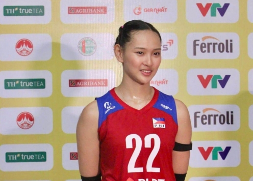 Mỹ nhân bóng chuyền nữ Philippines nói thẳng mục tiêu ở VTV Cup 2025