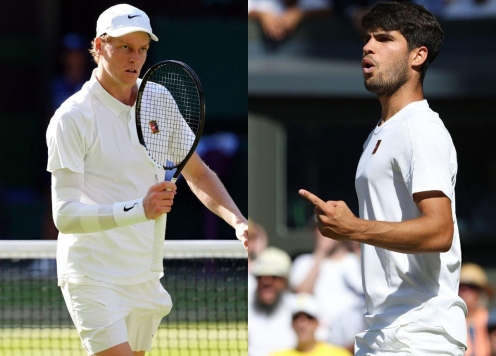 Trực tiếp tennis Jannik Sinner vs Carlos Alcaraz, 22h00 hôm nay 13/7