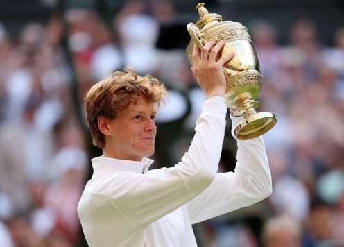Đăng quang Wimbledon, Sinner bỏ xa Alcaraz trên BXH thế giới