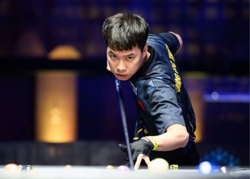 Cơ thủ Việt Nam thắng sốc huyền thoại billiards trận ra quân giải VĐTG