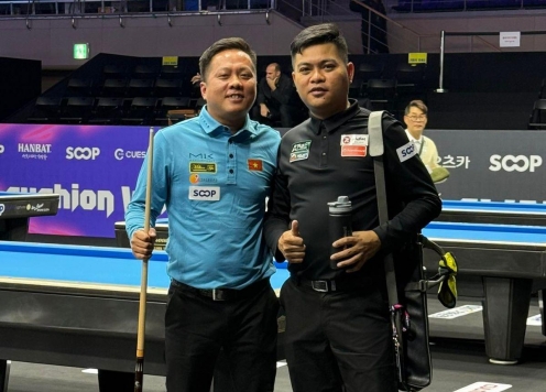 Carom 3 băng Việt Nam sạch bóng cơ thủ ở World Cup Gwangju 2025